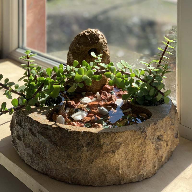 آبنما سنگی رومیزی
