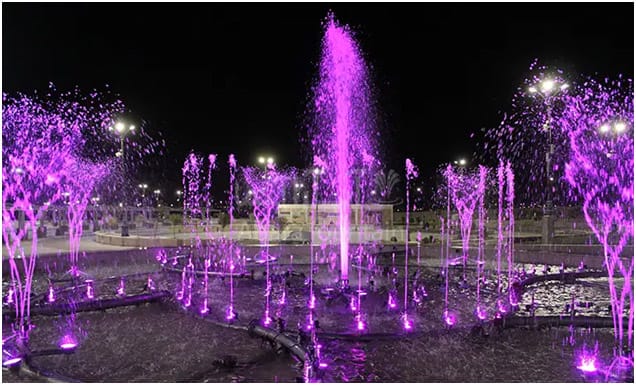 آبنمای هوشمند باغی