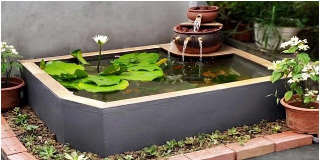 مدل آبنما برای حیاط