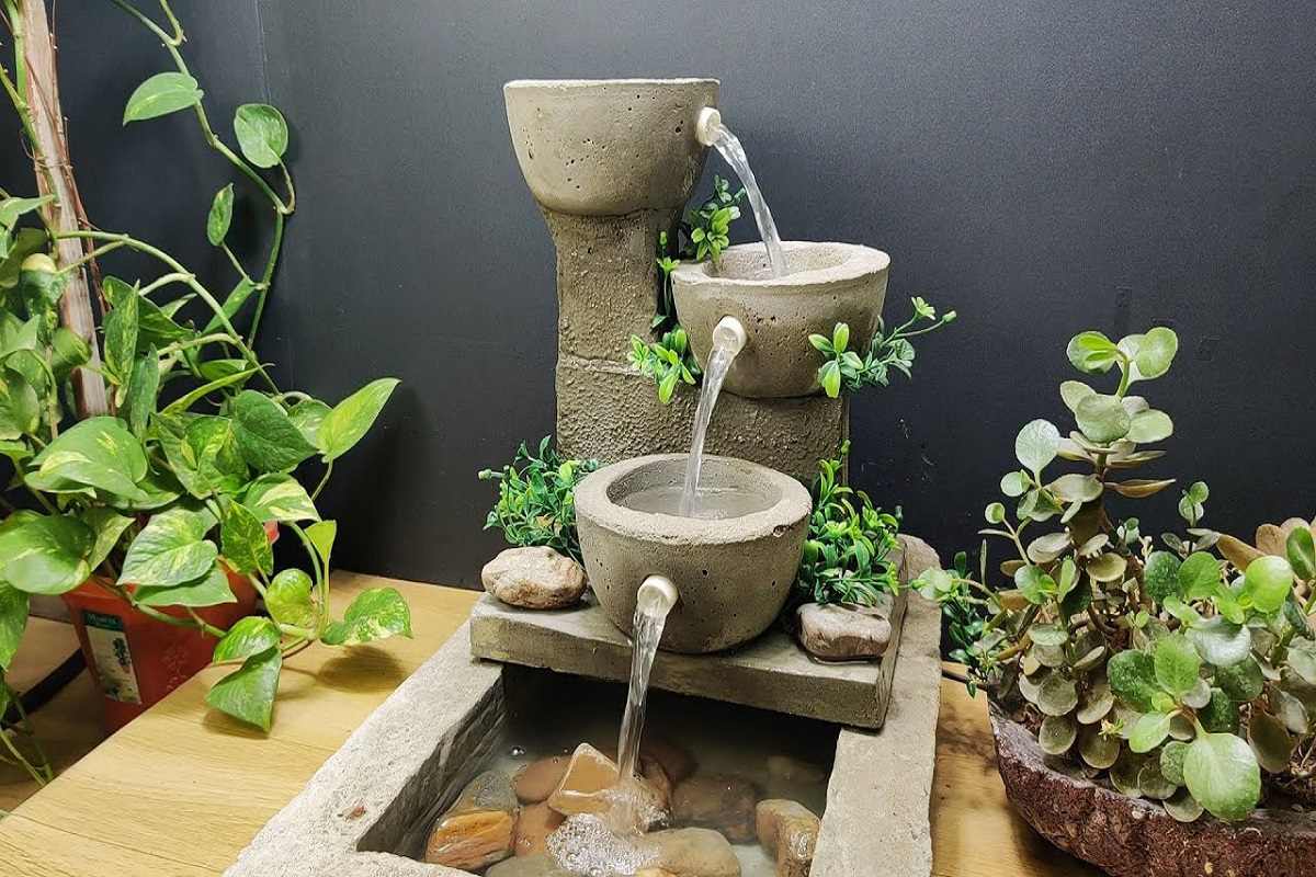 ایده آبنما برای بالکن