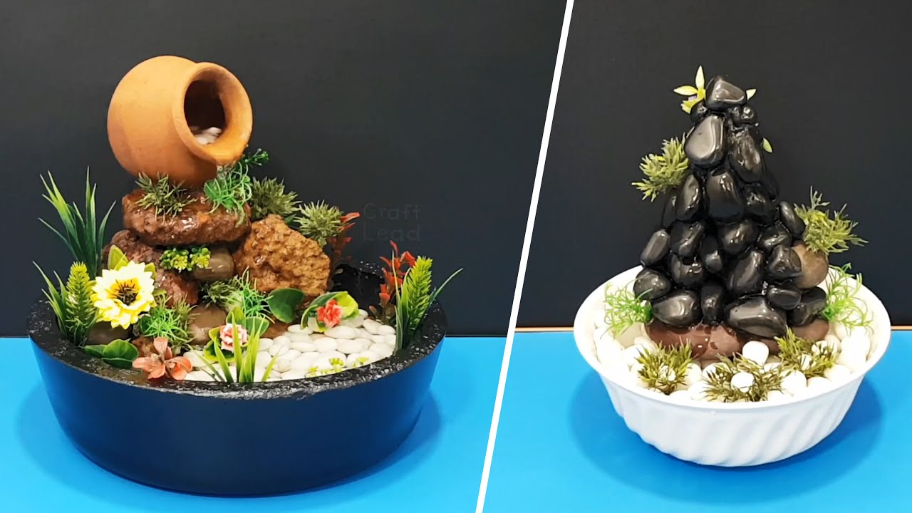 آموزش ساخت آبنمای رومیزی با وسایل ساده