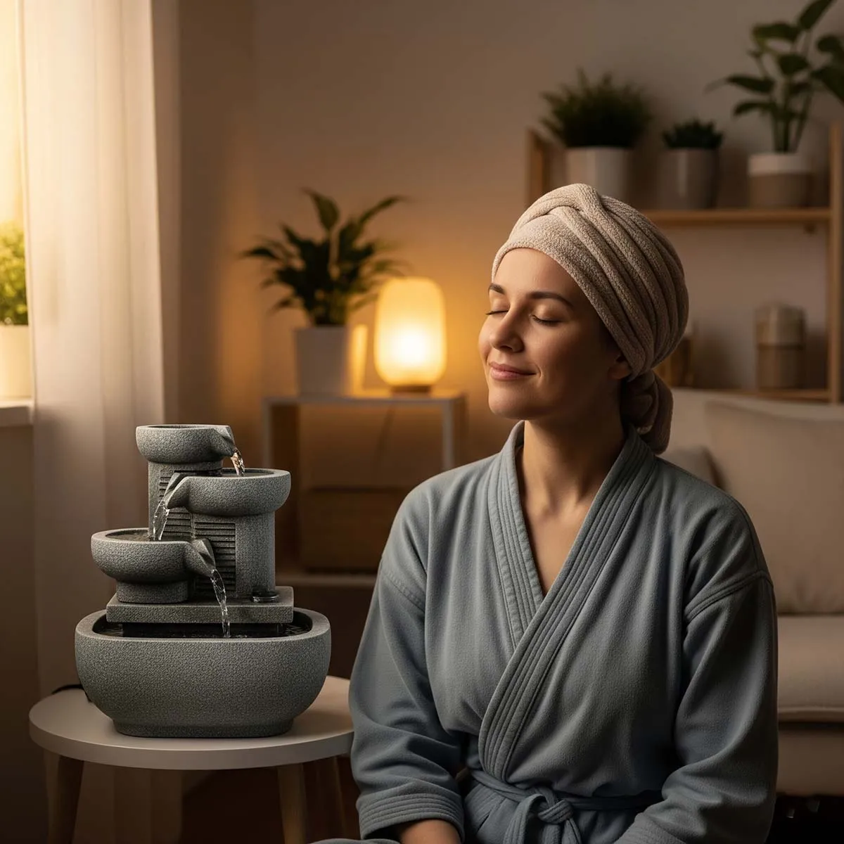 مدیتیشن با صدای آب