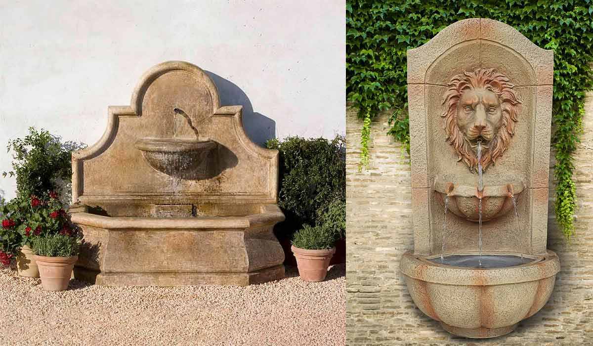 ساخت آبنمای دیواری