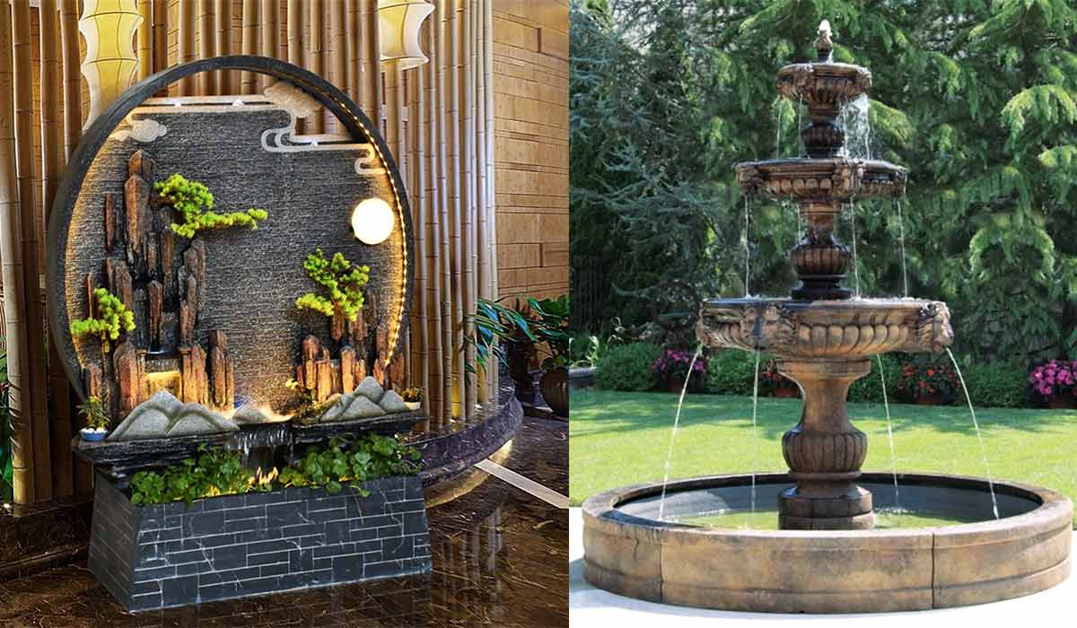 آبنما رزینی بهتر است یا فایبرگلاس؟