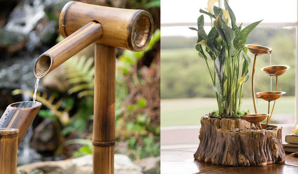 آبنما چوبی بهتر است یا بامبو؟